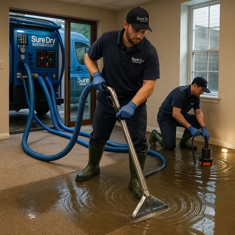 Water Extraction and Removal process in Munford, AL